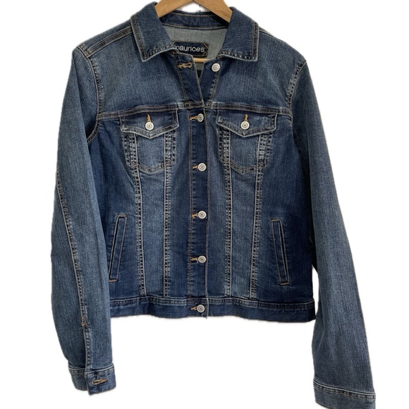 NWT-Sz.M-Jean Jacket-Maurices - Picture 2 of 8